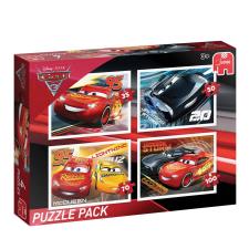 Disney Cars 4 in 1 Jigsaw Puzzle